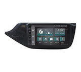 Radio de Coche para Kia Ceed Desde el 2012 Negro Brillante con cámara estándar Android GPS Bluetooth WiFi USB Dab+ Touchscreen 9" 4core Carplay AndroidAuto