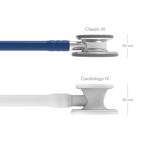 Littmann Classic III - Fonendoscopio, de acero inoxidable, 69 cm, color azul marino