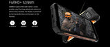 Hammer H EXPLORER PRO 5,7" IPS Teléfono Celular al Aire Libre, teléfono Inteligente estándar Militar, Mega batería 5000mAh con Carga rápida, 48MP, eSIM, NFC, LTE 4G, IP69, Dual SIM, Android 10 - Plata