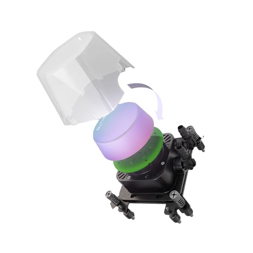 Cooler Master MasterLiquid ML240 Illusion AIO - Enfriador líquido de CPU de bucle cerrado, cúpula translúcida, bomba de doble cámara de 3ª generación, radiador 240, halo MF120 dual para AMD