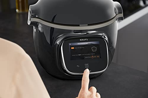 Krups CZ912815 Cook4Me Touch Multicooker, Plástico, Negro