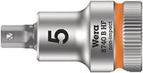 Wera - 05003536001 - Juego de carracas, 8100 SB Juego de carracas All-in Zyklop Speed, con arrastre de 3/8", 35 piezas