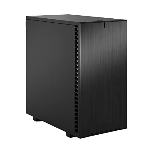 Fractal Design Define 7 Mini Black Brushed Aluminum/Steel Micro ATX Silent Mini Tower Computer Case