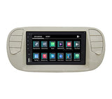 Radio de Coche para Fiat 500 Crema GPS Bluetooth WiFi USB Dab+ Touchscreen 6.2" 8core Carplay AndroidAuto