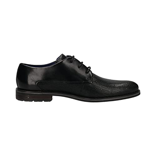 bugatti Zanerio, Zapatos de encaje, Hombre, Negro, 44 EU