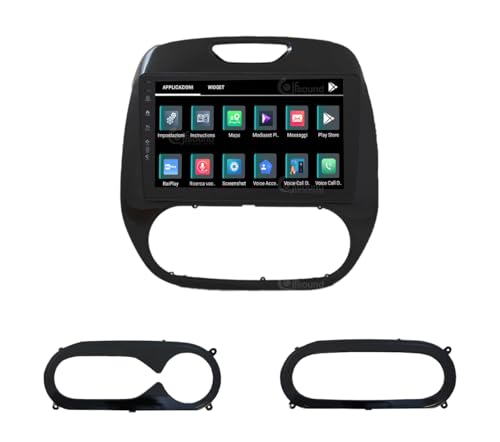 Radio de Coche para Renault Captur 2013-2016 (con medianav o USB Central) Android GPS Bluetooth WiFi USB Dab+ Touchscreen 9" 8core Carplay AndroidAuto