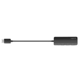 LogiLink Divisor 4K DisplayPort a HDMI, 1x DP a 3X HDMI, señal DisplayPort a 3 Dispositivos HDMI al Mismo Tiempo, Longitud del Cable: 17 cm