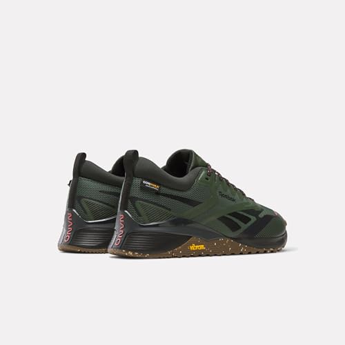 Reebok Nano X4 Adventure, Zapatillas Unisex Adulto, Breakaway Green Black Washed Black, 42 EU
