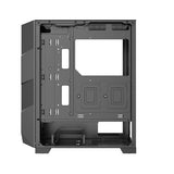 Xilence Xilent Breeze II X812.ARGB - Carcasa para Ordenador de Videojuegos (3 Ventiladores ARGB de 120 mm, 1 Ventilador PWM de 120 mm, Carcasa para Torre ATX, Panel Lateral de Cristal, Elegante Malla