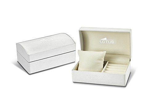LOTUS Reloj Mujer 18445/4 Outlet Caja de Acero Inoxidable 316l Gris Plata Correa de Acero Inoxidable 316l Gris Plata