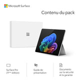 Microsoft Surface Pro (Cargador no Incluido) | Copilot+ PC | Pantalla táctil OLED 13 | Snapdragon® X Elite | 16GB RAM | SSD 512TB | Último Modelo, 11ª edición | Platino