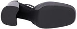 Love Moschino Sandalias de Tacón Mujer Negro 39 EU
