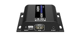 PremiumCord Extensor HDMI 4K hasta 120 m vía LAN, Over IP, Cat5/5E/6, UHD 4K 2160p 60Hz, Full HD 1080p, 4:4:4, HDMI 2.0, HDCP 2.2, Carcasa Robusta de Aluminio