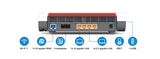 Fritz!Box 4690 (Router Wi-Fi 7 Mesh para conexión de Cable, DSL o Fibra óptica, hasta 6960 Mbps, 1 x 10 Gigabit, 1 x LAN 10 Gigabit, 3 x LAN 2,5 Gigabit, Wi-Fi Mesh, versión Alemana)