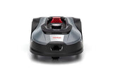 IKRA Robot cortacésped iROM 600 para céspedes de hasta 600 m², WiFi o Bluetooth, Control por App, multizona, Incl. estación de Carga & Sensor de Lluvia, 6 Cuchillas de Repuesto