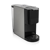 Princess 249451 Máquina de café multicápsulas, adaptadores para cápsulas Nespresso, Dolce Gusto, Lavazza a Modo Mio, monodosis ESE y café molido, 19 bares, depósito de agua extraíble 800 ml, 1450 W