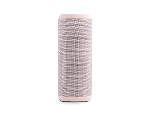Vieta Pro Altavoz Bluetooth Potente, Resistente al Agua, 10H de Batería, Micrófono y Radio FM. Altavoz Portátil Grande True Wireless, Aux In, USB, Asistente de Voz y Sistema de Luces | Upper 3 Rosa