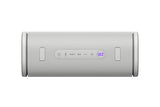 Sony ULT Field 5, Altavoz portátil Bluetooth Potente, 25 H de batería, 2 Modos ULT Power Sound, Resistente al Agua y al Polvo, 360 Luces, Correa Extraible para el Hombro, Compacto, Blanco Marfil