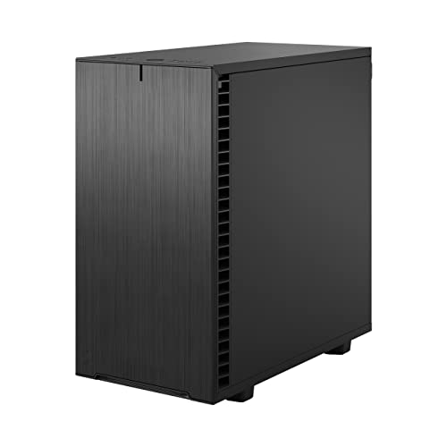 Fractal Design Define 7 Mini Black Brushed Aluminum/Steel Micro ATX Silent Mini Tower Computer Case