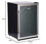 SEVERIN - Refrigerador de botellas, suficiente para 56 botellas de 0.33L cada una. Temperaturas entre 10 y 0 °C. CFKS 8840