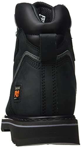 Timberland Botas de hombre Pit Boss Construction, Negro, 44 EU