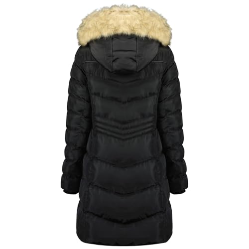 Geographical Norway Badonna Lady Parka de Mujer, Noir, L