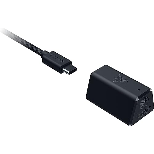 Razer BlackShark V2 HyperSpeed para PC - Auriculares para esports inalámbricos y ligeros (280 g, Micrófono HyperClear, Diafragmas TriForce de titanio de 50 mm, Bluetooth) Negro