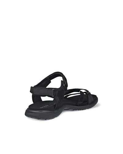 ECCO Offroad Roam, Sandalias Deportivas Mujer, Black/Black, 41 EU