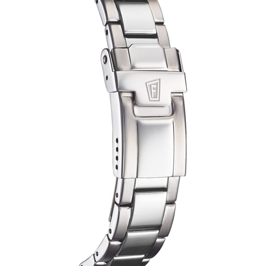 Festina Reloj Mujer F20503/5 Boyfriend Caja de Acero Inoxidable 316l Plateado Correa de Acero Inoxidable 316l Plateado