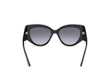Guess Gu00202 Gafas, 01b Shiny Black, 54/19/135 para Mujer