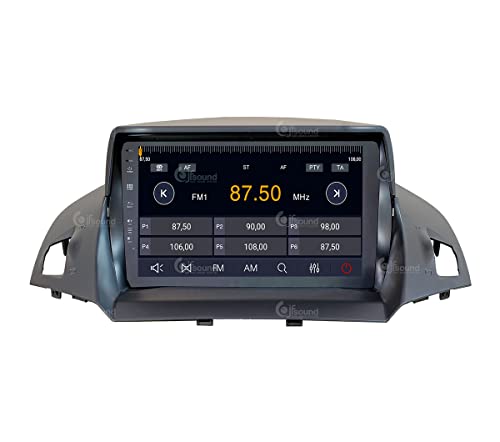 Radio de Coche para Ford Kuga Android GPS Bluetooth WiFi USB Dab+ Touchscreen 9" 8core Carplay AndroidAuto