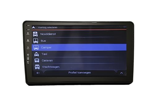 BergGPS - FD-9000 – 9-Pulgada- Camper Navigation - Radio