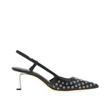 Michael Kors Alora Mid Sling, Heeled Shoes Mujer, Black, 40 EU
