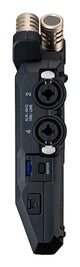 Zoom H6essential (2024 Model, Essential Series) a 32-Bit con coma flotante, accesibilidad, 6 pistas, micros estéreo, 4 entradas XLR/TRS, interface de audio, para músicos, podcasters y cineastas