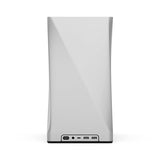 Fractal Design Era 2 ITX PC Case in Silver - Aluminio anodizado Elegante, Superficie de Nogal Macizo, Compatible con GPU de 3 Ranuras, Cable Riser PCIe 4.0 Incluido