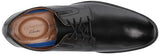 Clarks Whiddon Plain, Zapatos Oxford para Hombre Black Leather 555554, 48 EU