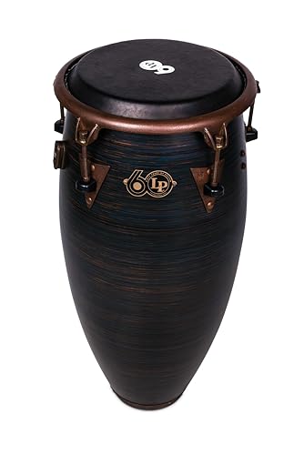 Latin Percussion Conga 60º Aniversario Quinto 11", acabado avellana tostado, herrajes bronce rústico LP808T-60