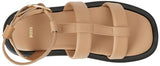 BOSS Scarlet_Sandal_C, Sandalia Mujer, Beige260, 39 EU
