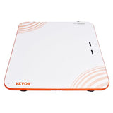 VEVOR Muelle Flotante Hinchable 2,13 x 2,13 m Plataforma de Muelle Inflable Alfombrilla Flotante Antideslizante con Bolsa de Transporte Portátil Escalera Extraíble Balsa de Isla para Piscina, Playa
