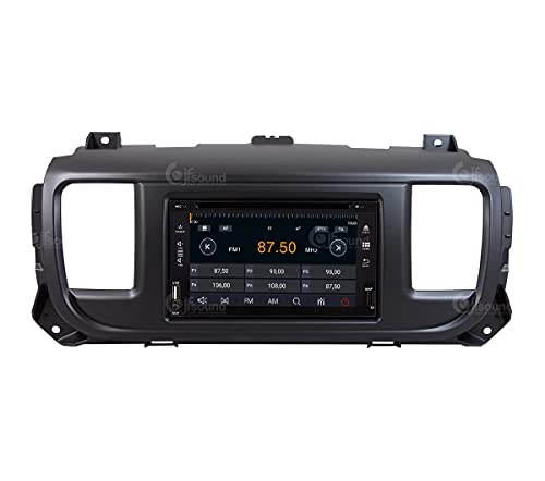 Radio de Coche para Peugeot Expert Android GPS Bluetooth WiFi USB Dab+ Touchscreen 6.2" 8core Carplay AndroidAuto DVD