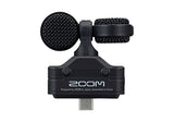 Zoom AM7 Micrófono estéreo para dispositivos Android, Mid-Side estéreo, cápsula giratoria para alinearlo con la cámara, para grabar audios de música, videos, entrevistas y más