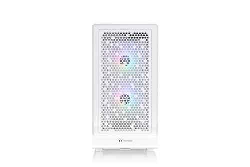 Thermaltake Ceres 330 TG ARGB | Mid Tower Chassis | Compatible con Project Stealth y BTF | Snow
