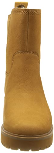 Timberland Carnaby Cool Basic Warm Pull On WR Botas de moda para Mujer, Wheat, 38.5 EU