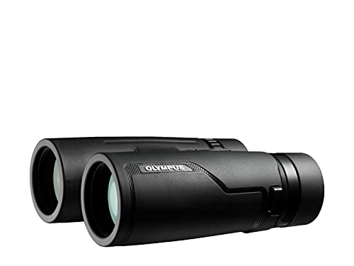 Olympus Prismáticos 8x42 PRO Visión natural, clara, luminosa, robustos, resistentes agua/niebla/repelente de aceite, sencillo - para viajar, hacer senderismo, deportes, observación a corta distancia
