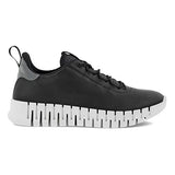 ECCO Gruuv Zapatillas para Mujer, Black Light Grey, 38 EU