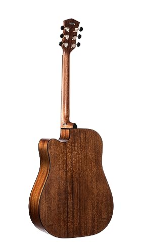 Cort CORE-DC - Guitarra electroacústica - Negro degradado poros abiertos (+ funda blanda)