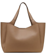 DKNY Willa Tote, Bolsa de Transporte Mujeres, Cappucino, Large
