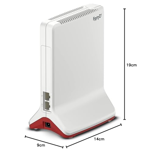 Fritz!Repeater 6000 International - Repetidor/Extensor Wi-Fi 6, Tribanda: (2 x 2.400 Mbps/5 GHz y 1.200Mbps/2,4 GHz), Mesh, Punto de Acceso WiFi, 2 Puertos LAN Gigabit, Interfaz en Español