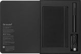Moleskine Smart Writing Set, Libreta Inteligente con Bolígrafo Inteligente Incluido, Cuaderno Digital de Moleskine con Páginas a Rayas, Grande, 13x21 cm, Negro