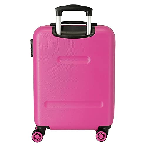 Disney Have a Good Time Minnie So Beautiful Juego de Maletas Rosa 55/65 cms Rígida ABS Cierre de combinación Lateral 56L 6 kgs 4 Ruedas Dobles Equipaje Mano